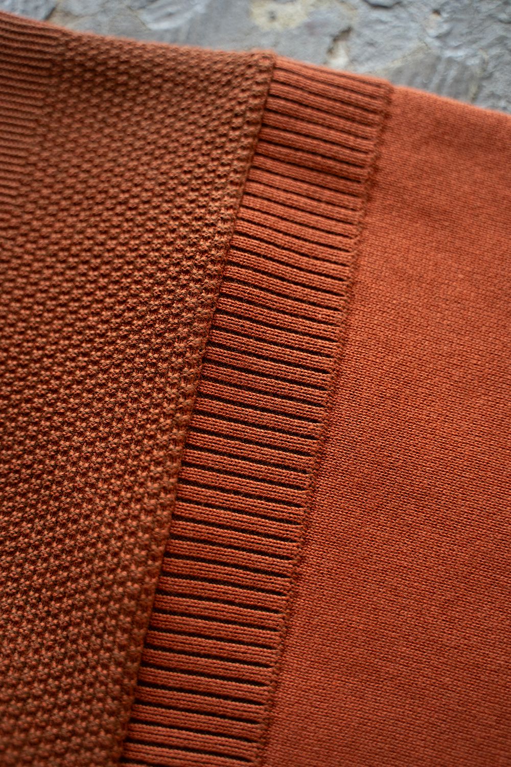 【ラスト1点】【24AW】Ryoshu V Neck Knit(ORANGE)