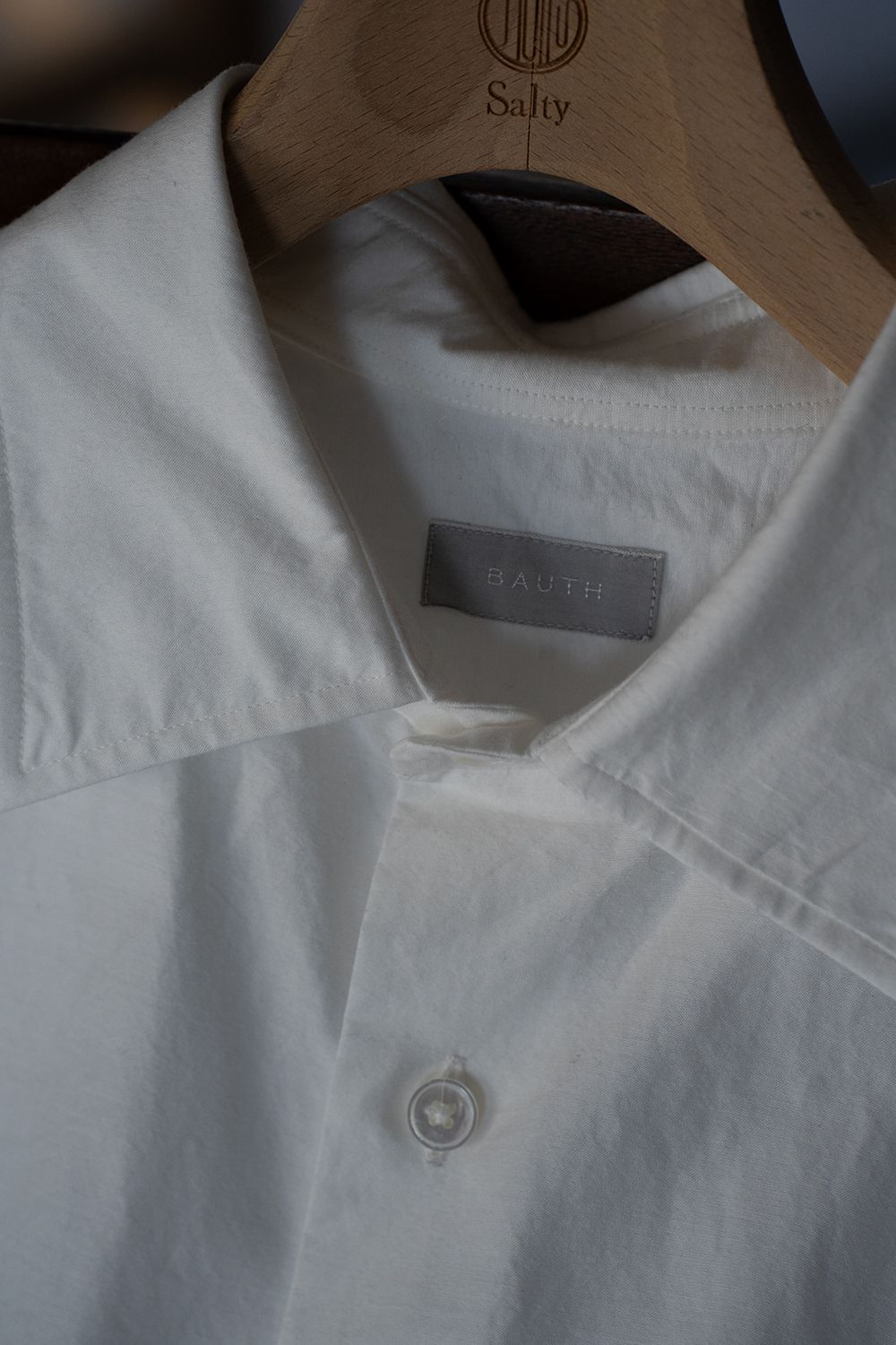 【25AW】Cotton Silk Broad Shirts(OFF WHITE)