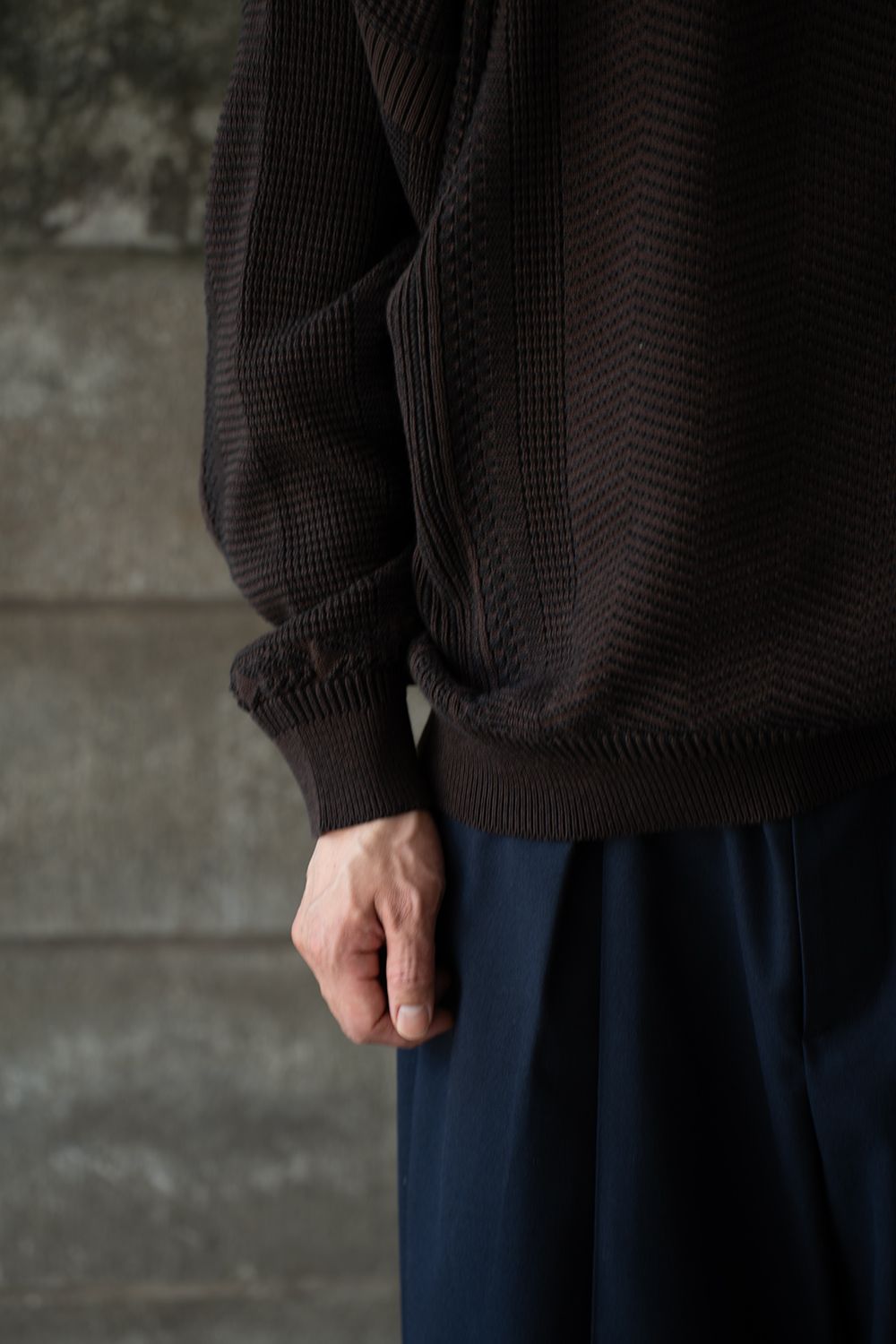 【26AW】Yunagi Knit(BROWN)