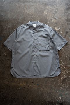 【26SS】200双半袖シャツ(SLATE GREY)
