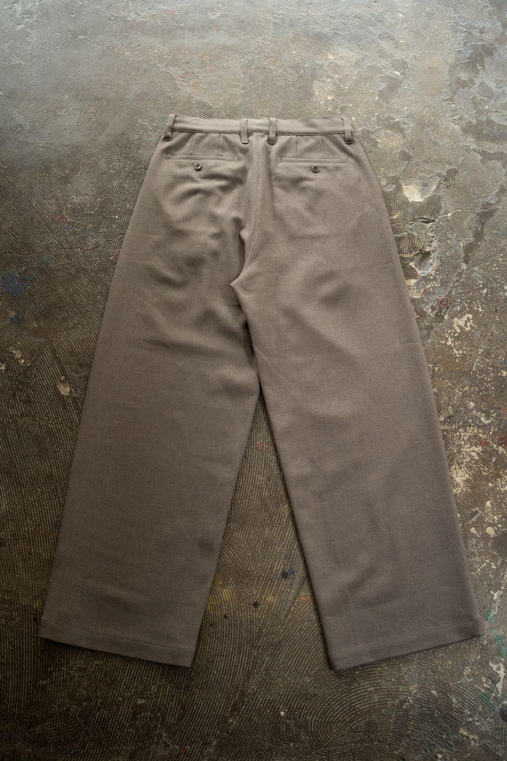 SAYATOMO19aw サイズ2 SAYATOMO - 【25AW】2-Tack Wide Slacks/2タックワイド