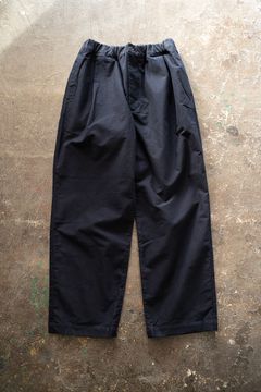 【ラスト1点】【24AW】ストレッチモールスキンイージーパンツ(DARK NAVY)