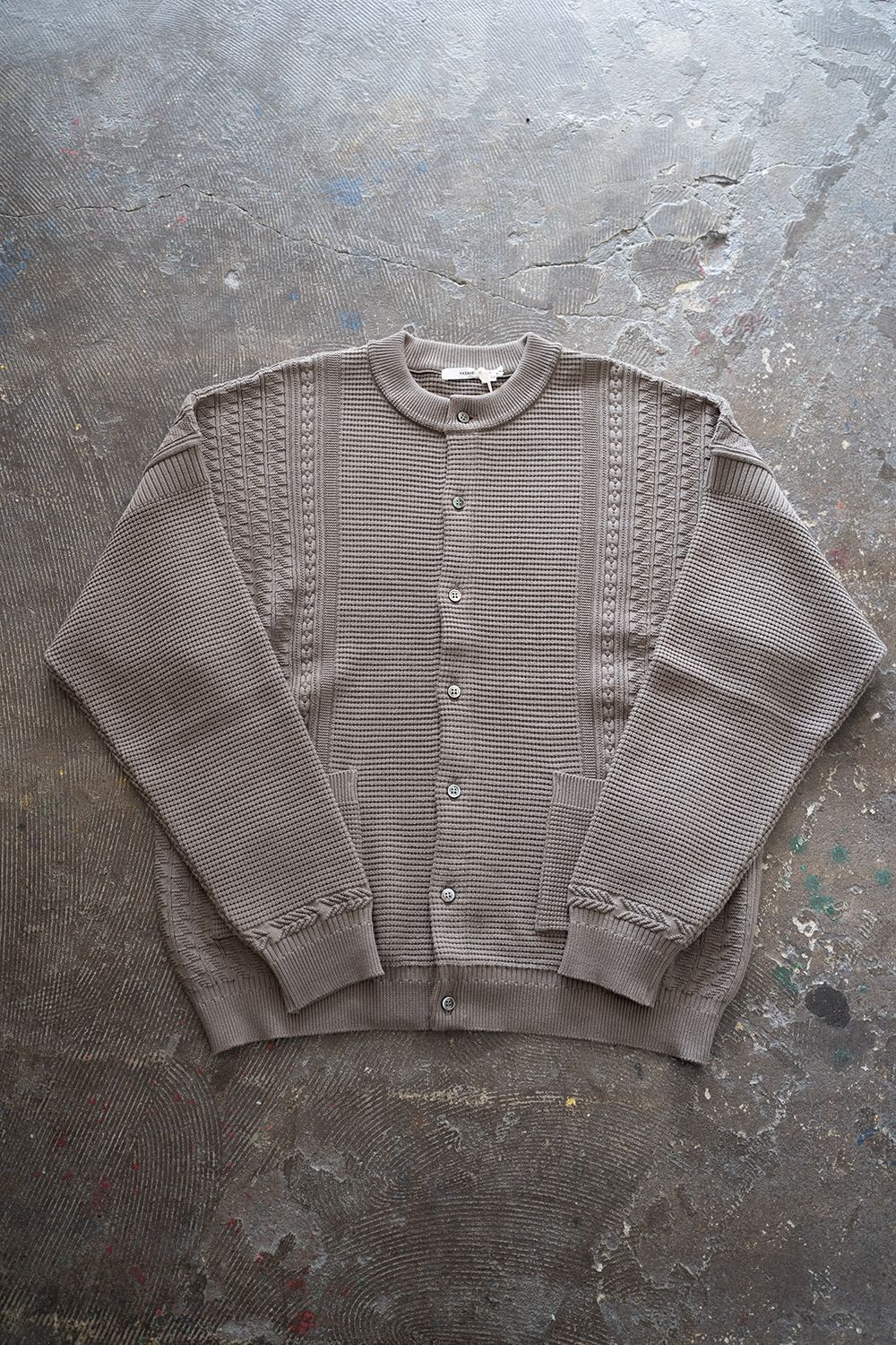 YASHIKI - 【ラスト1点】【22AW】Yukisora Cardigan(GREIGE) | Salty