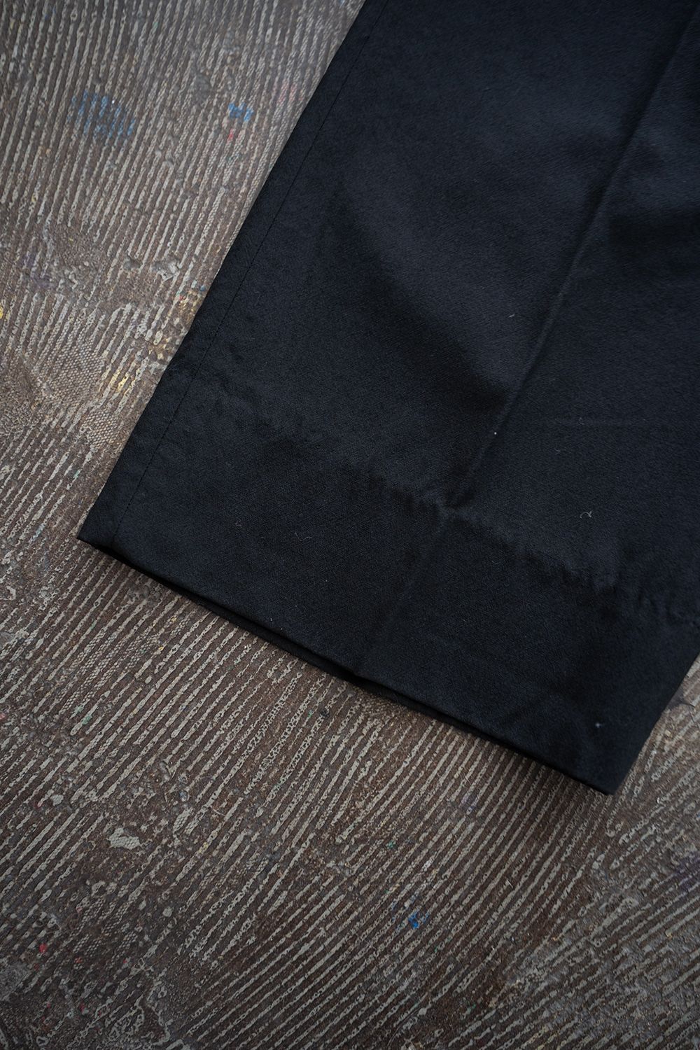 【26SS】Wool 2Tuck Trousers(BLACK)