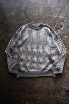 【ラスト1点】【24AW】Shinsetsu Knit(GRAY)