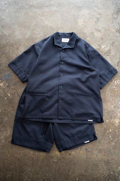 【ラスト1点】【24SS】"week s/s"pajama【セットアップ】(NAVY)