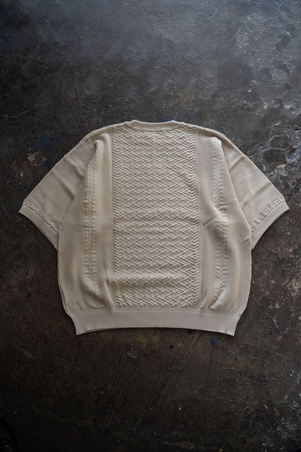 【24SS】Kusabue Knit(PEARL GRAY)