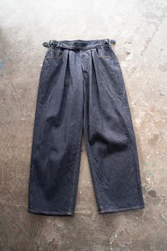 【ラスト1点】【23SS】2-Tack Denim Pants/2タックデニムパンツ(INDIGO BLUE)