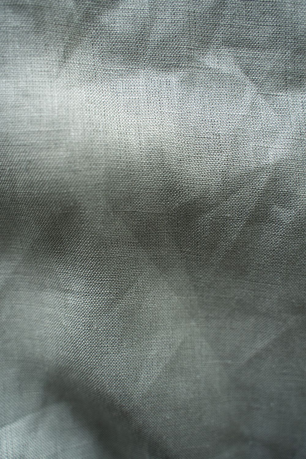 【ラスト1点】【23SS】リネン両胸ポケットシャツ(BLUE GRAY)
