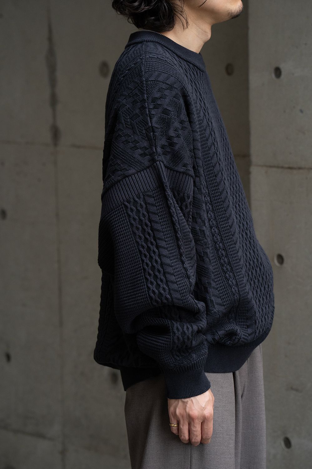 【25AW】Fubuki Knit(DARK NAVY)