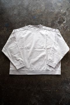 【ラスト1点】【21AW】Seam Binder Sweat Shirt(CHALK)