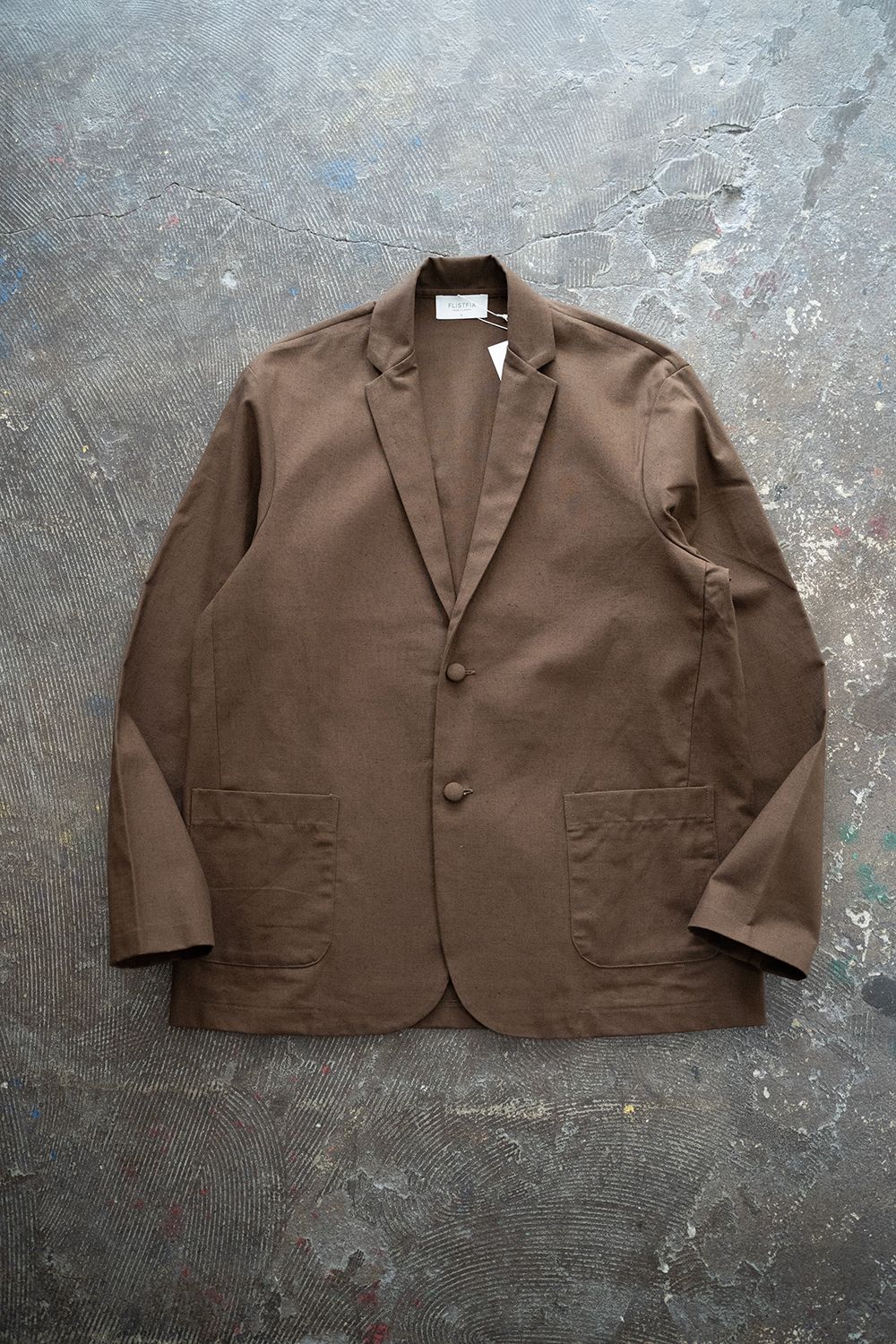 FLISTFIA - 【ラスト1点】【23SS】Jacket Cardigan(BROWN) | Salty