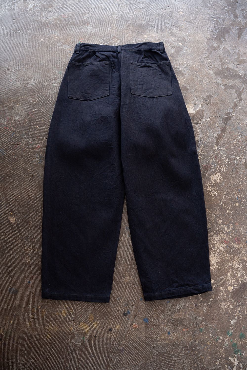 【26AW】12ozデニムディープタックパンツ(DARK NAVY)