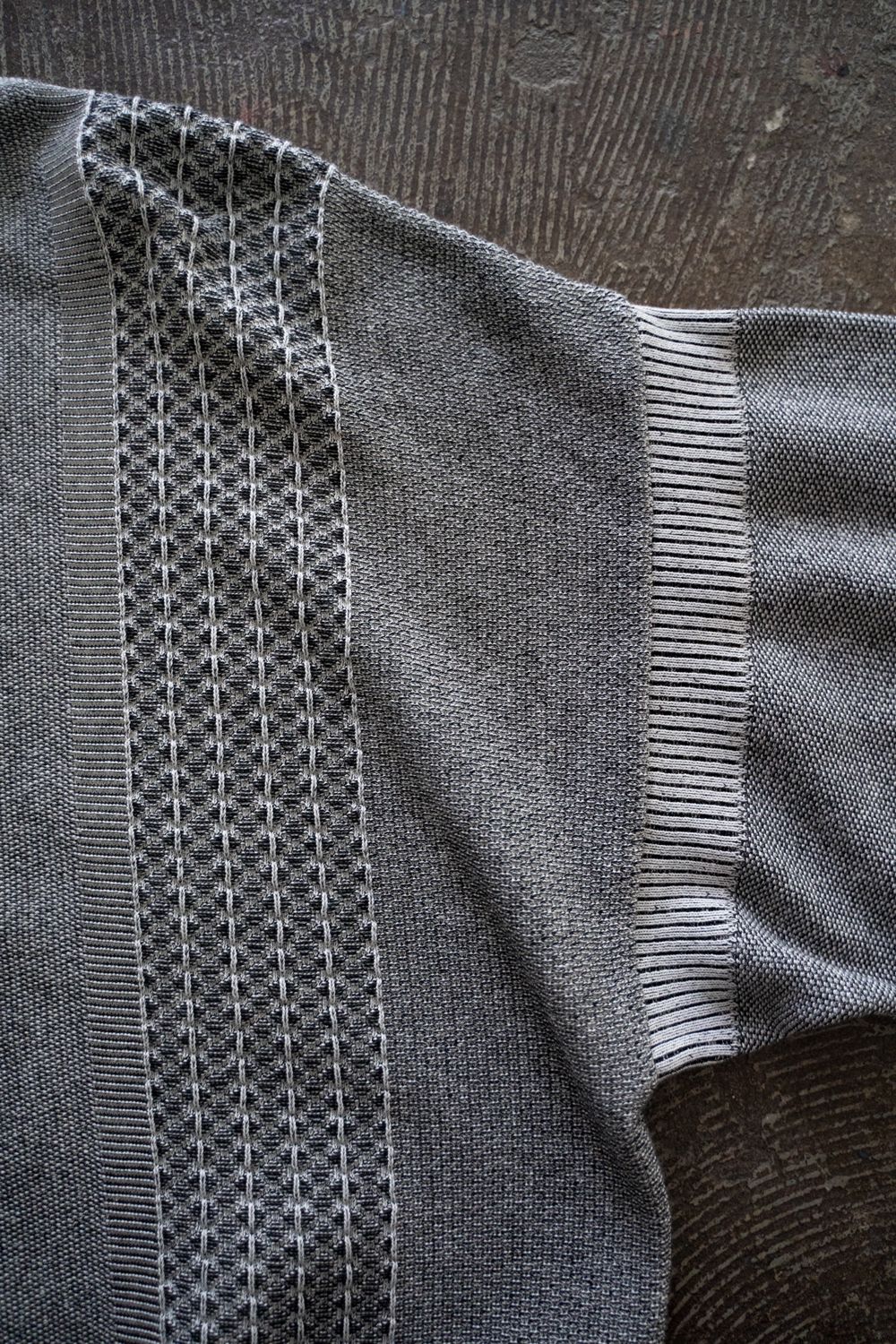 【26SS】Kanto Knit Polo(MIX GRAY)