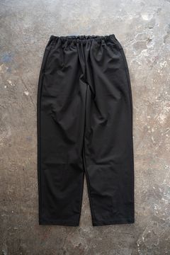 【ラスト1点】【25SS】ポリエステルジャージーイージーパンツ(BLACK)