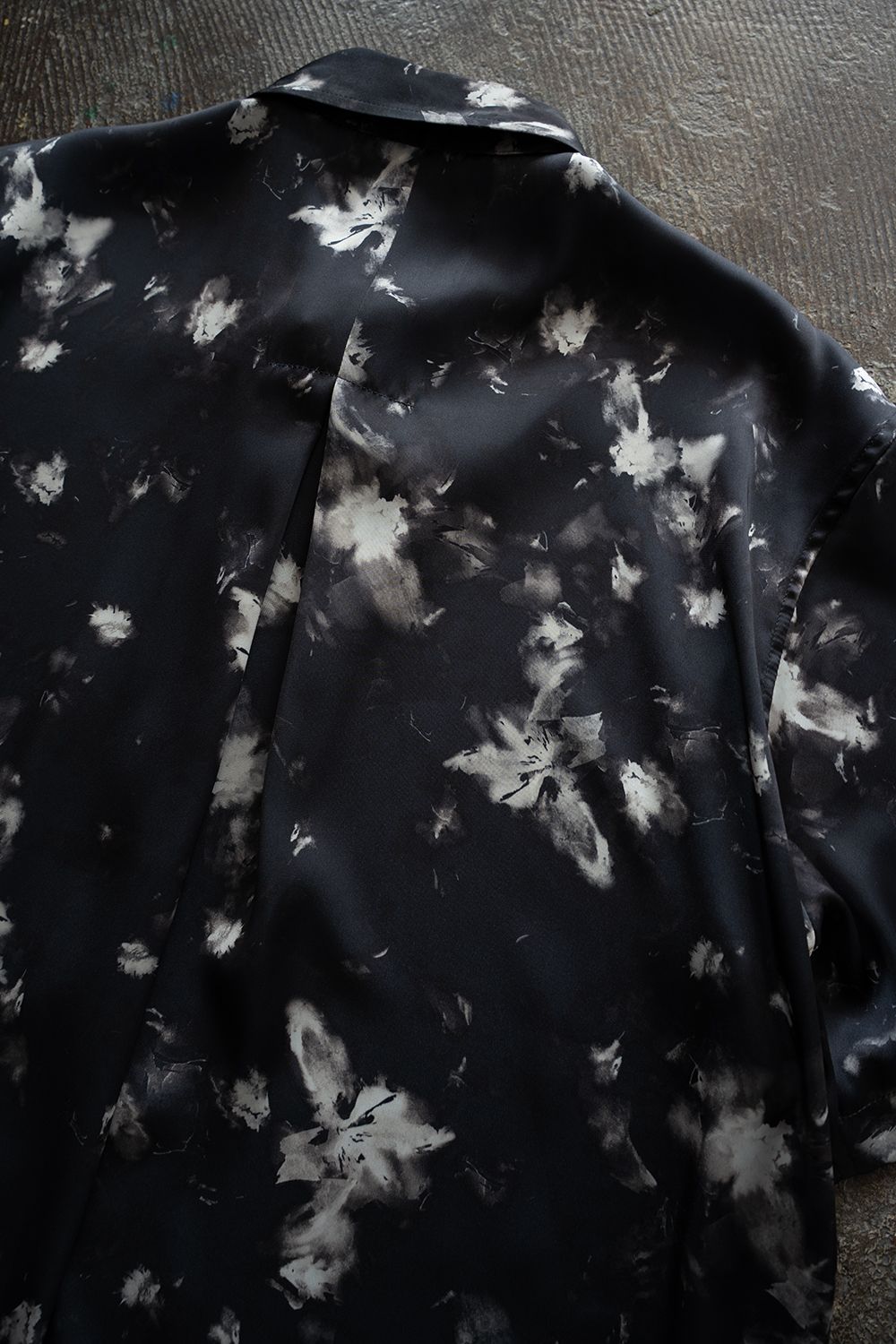 【26SS】Floral S/S Shirt/フローラルショートスリーブシャツ(BLACK)
