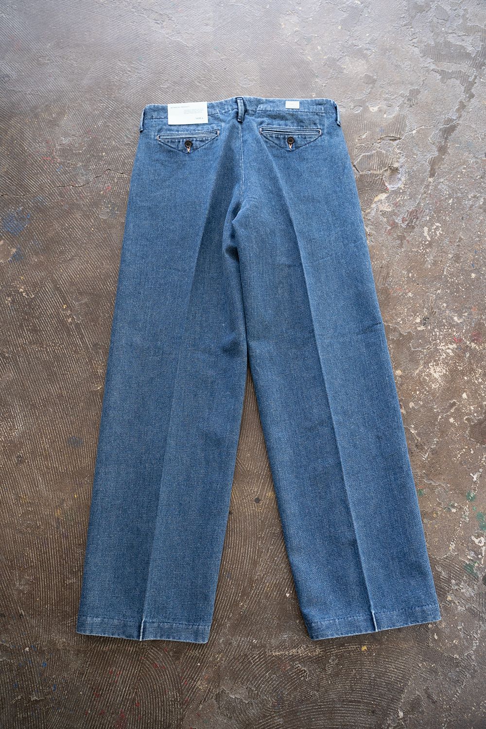 【ラスト1点】【23SS】ヒップハングパンツ(INDIGO FADE)