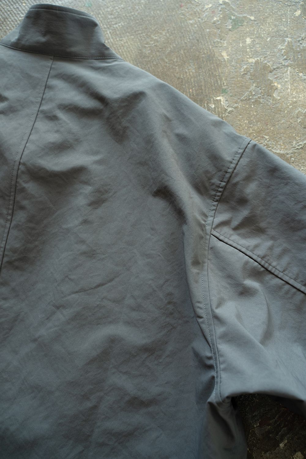 【ラスト1点】【24SS】ライナー脱着スタンドカラーコート(BLUE CHARCOAL)