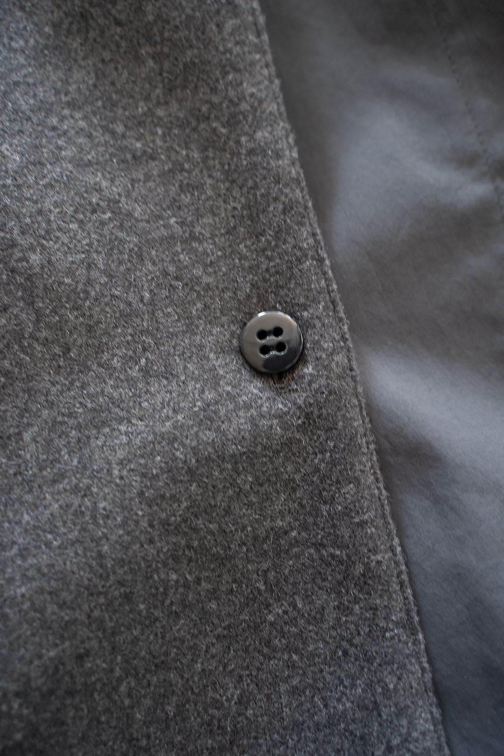 【ラスト1点】【24SS】ライナー脱着スタンドカラーコート(BLUE CHARCOAL)