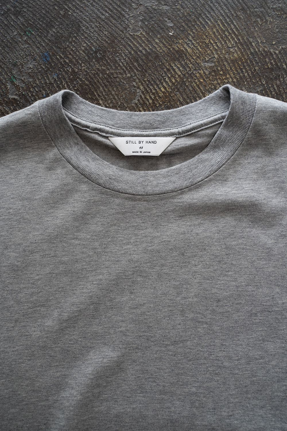 【ラスト1点】【25SS】バックプリントTシャツ(HEATHER GRAY)