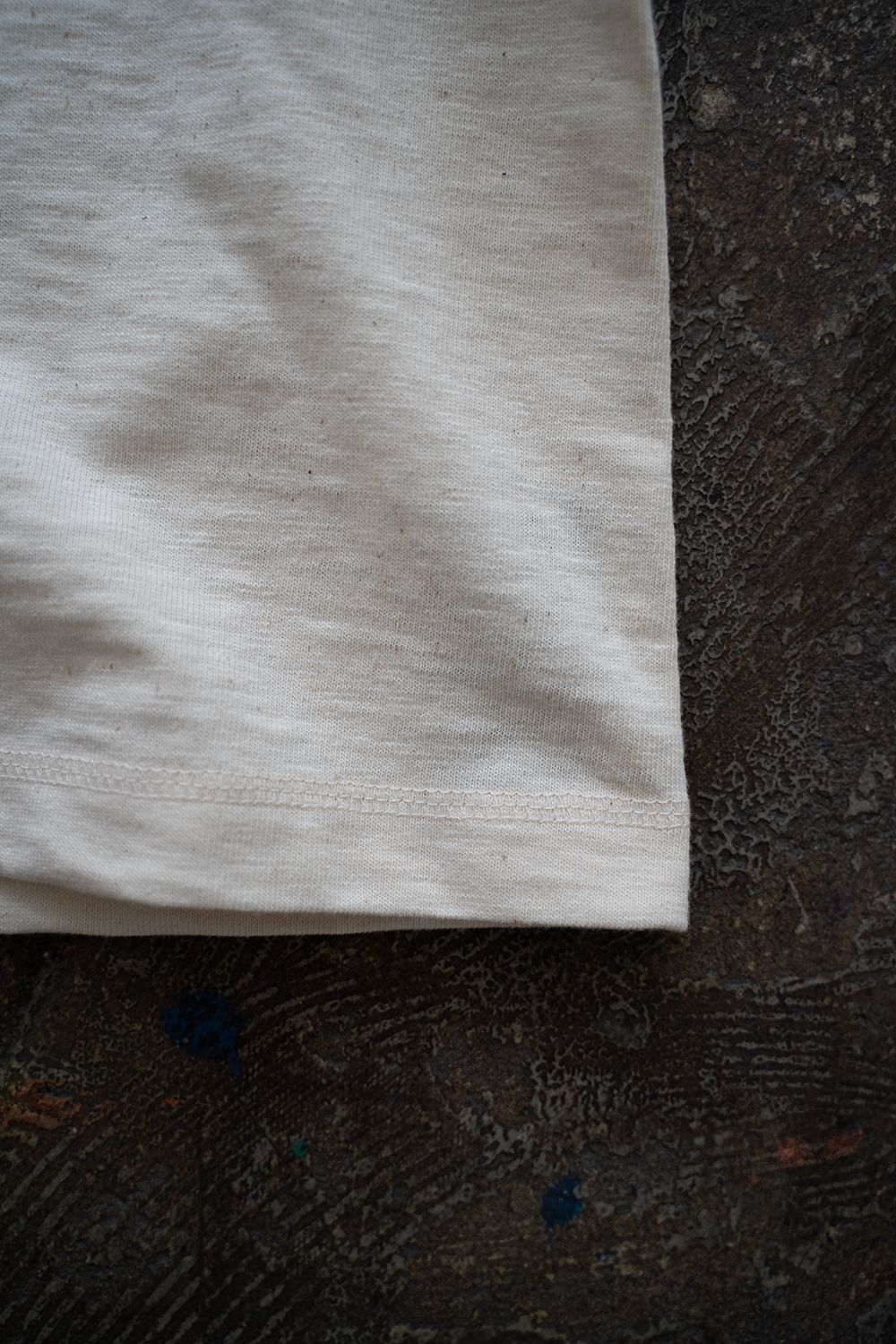 【ラスト1点】【24SS】Vintage Wide Crop P/O/ヴィンテージワイドクロッププルオーバー(ECRU)