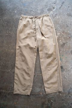 【ラスト1点】【22SS】ラミーキュプライージーパンツ(KHAKI BEIGE)
