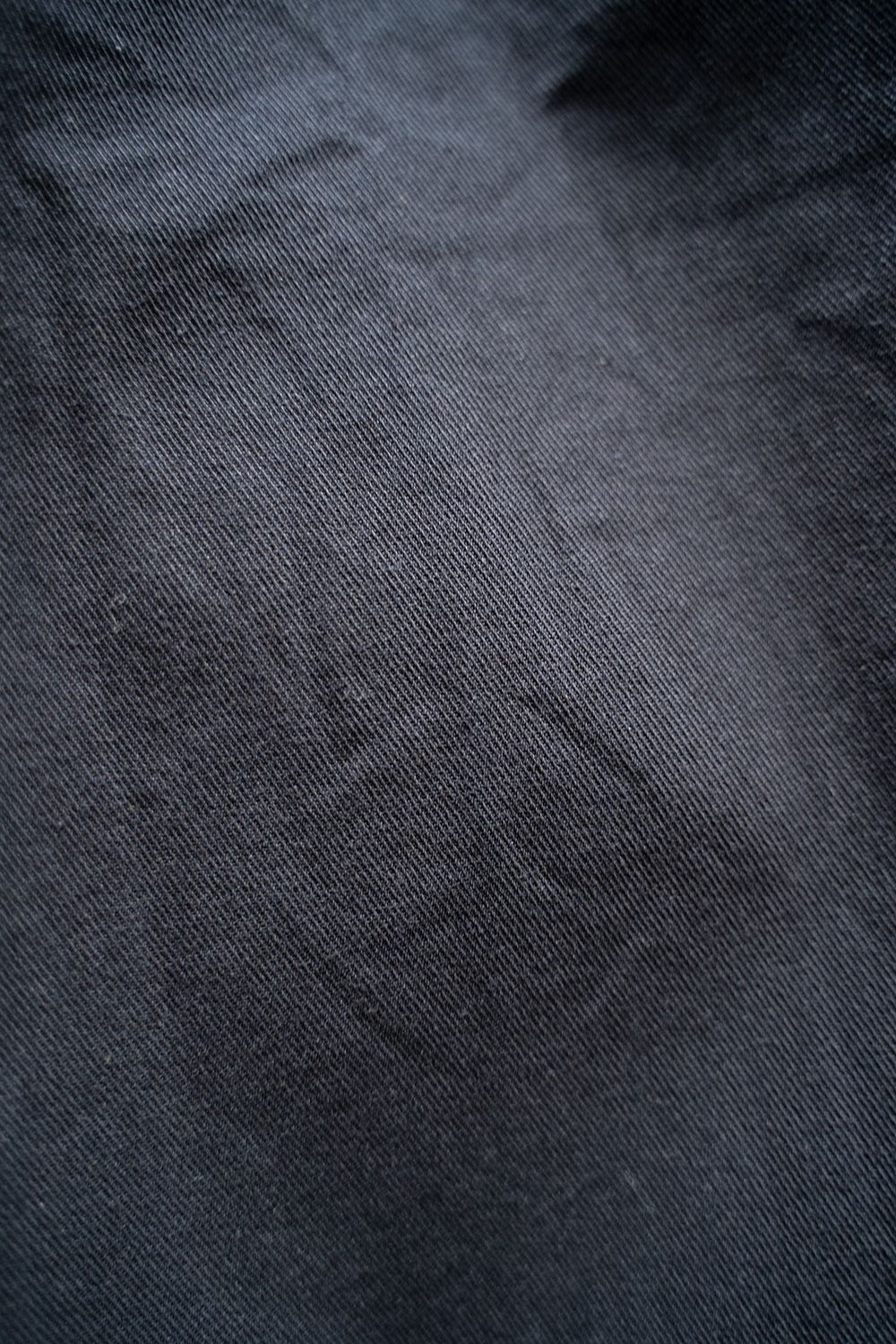 【ラスト1点】【22AW】2タックギャバジンパンツ(BLACK NAVY)