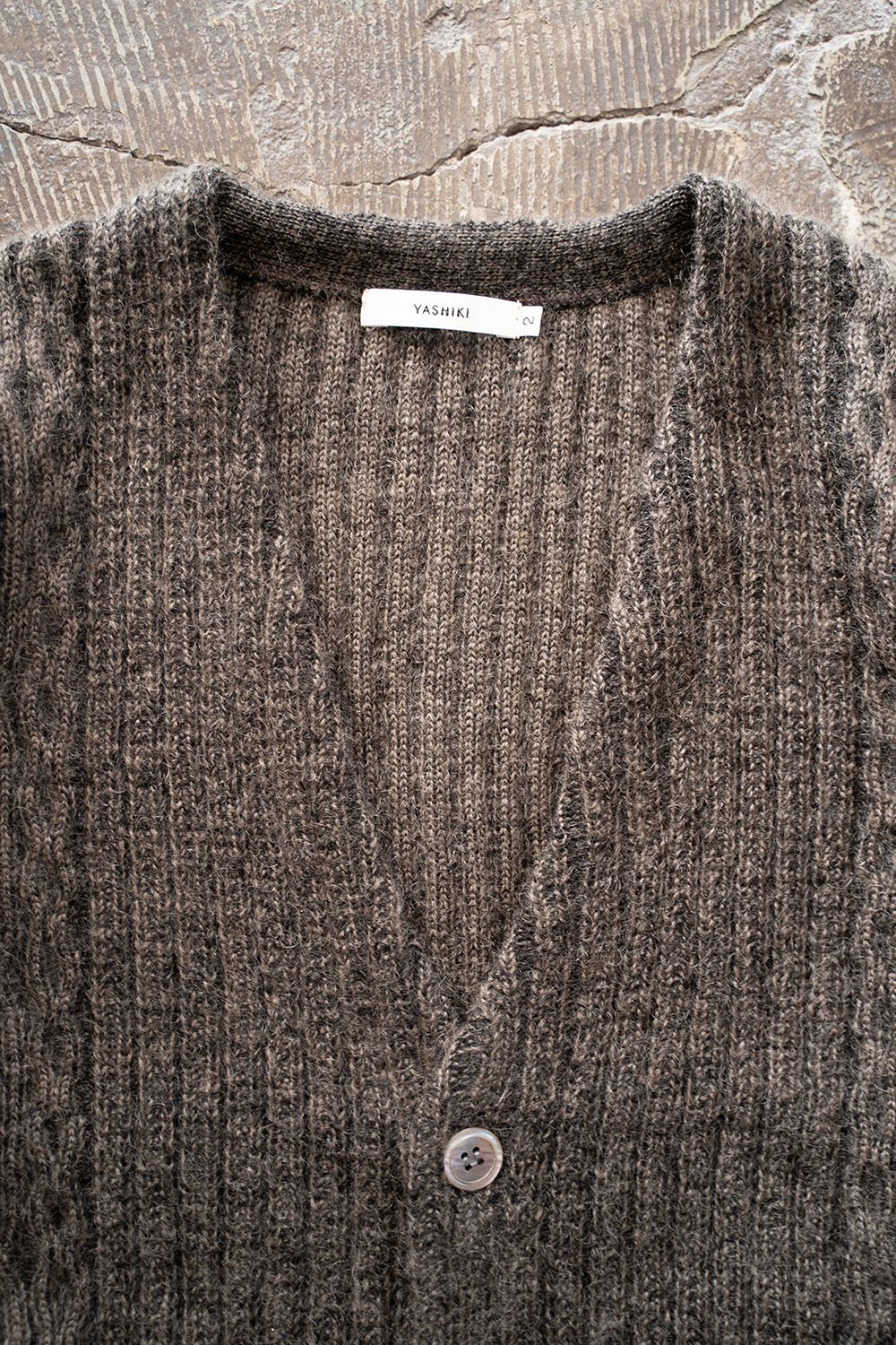 【25AW】Sekkei Mohair Cardigan(BROWN)