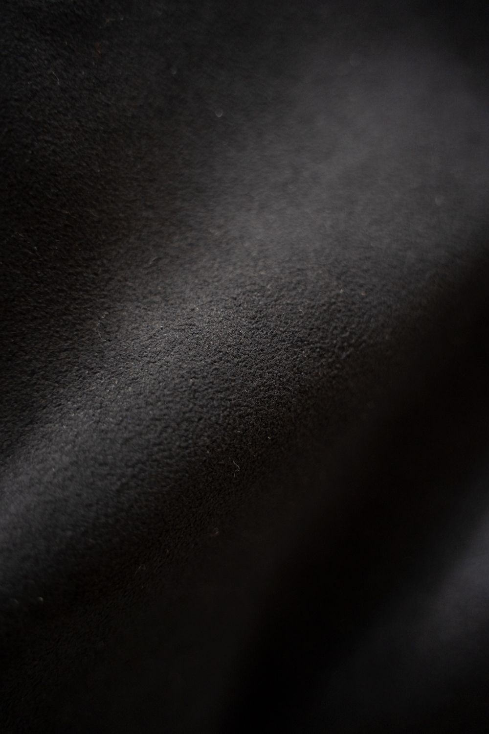 【26AW】フェイクスウェードブルゾン(INK BLACK)