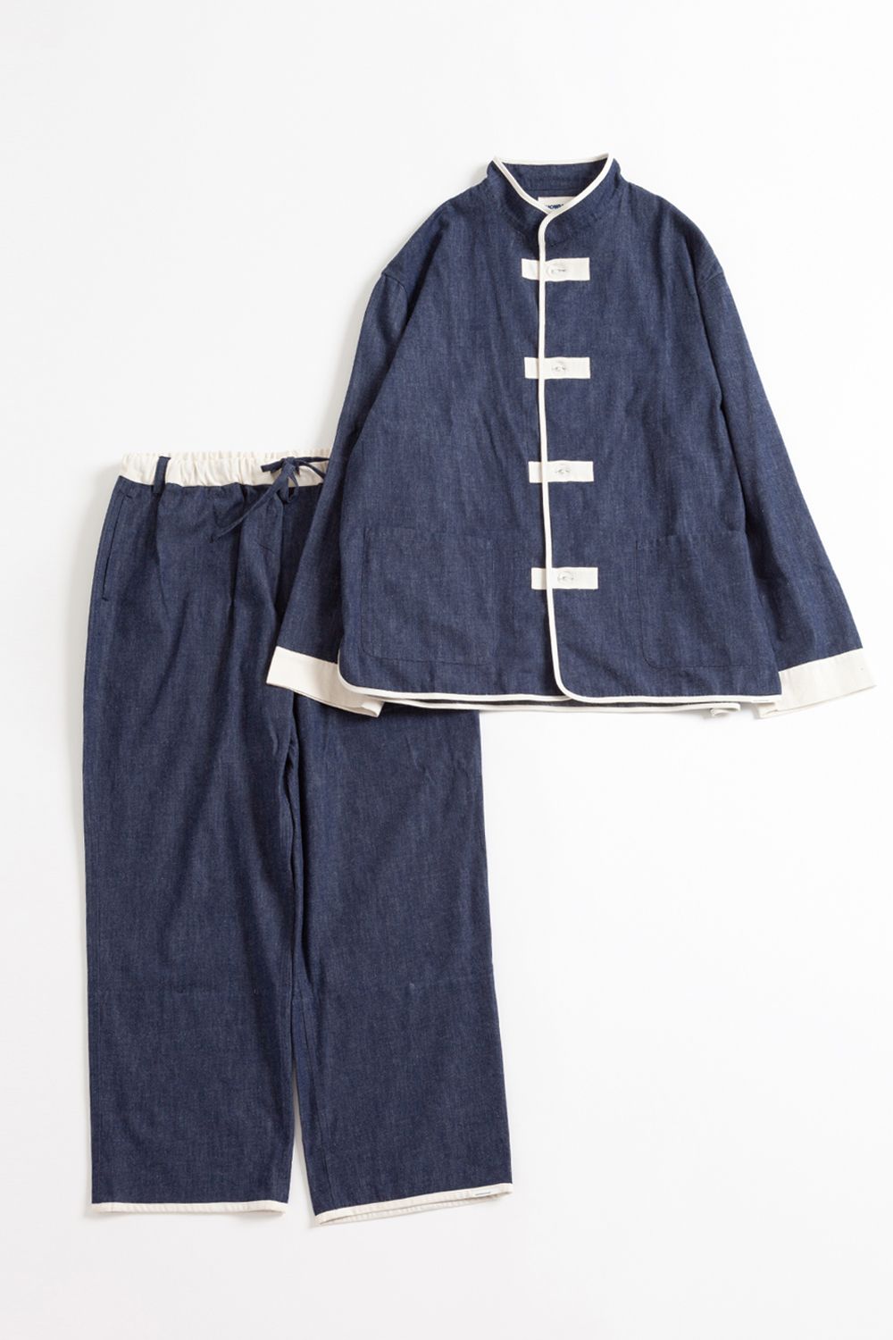 NOWHAW ノウハウ　セットアップ　"day"  pajama  #denim