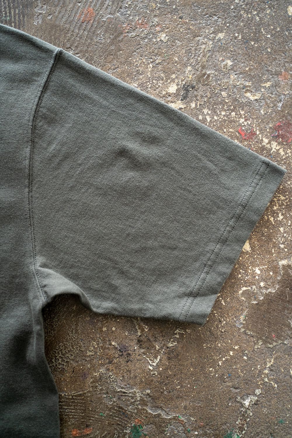 【ラスト1点】スビンコットン30/2吊り天竺半袖T(CHARCOAL GRAY)