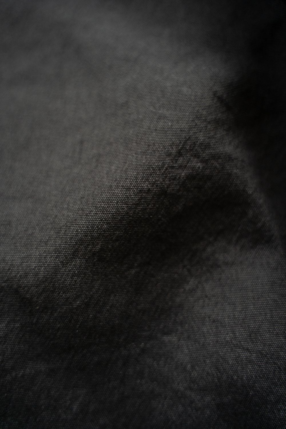 【ラスト1点】【25SS】ポリエステルオックスジップブルゾン(INK BLACK)