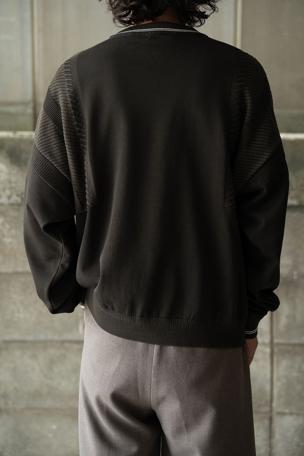 【25AW】Shimobashira Knit(DARK OLIVE)