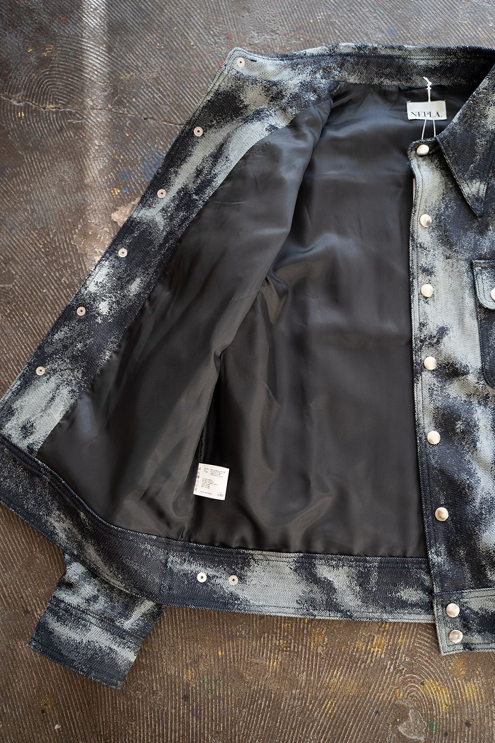 【ラスト1点】【23AW】ウエスタンブルゾン(JQ DENIM)