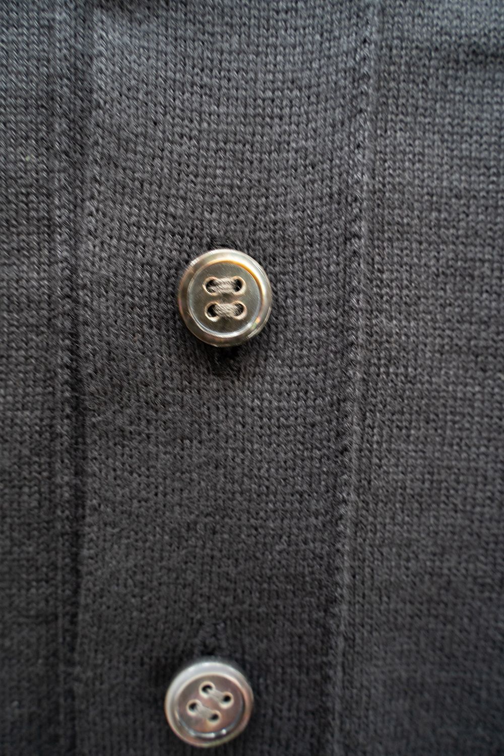 【ラスト1点】【24SS】Ogawa Henley Knit(CHARCOAL)