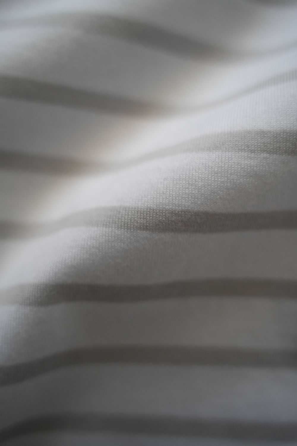 【ラスト1点】【24SS】配色バインダーネックボーダーTシャツ(GRAY)