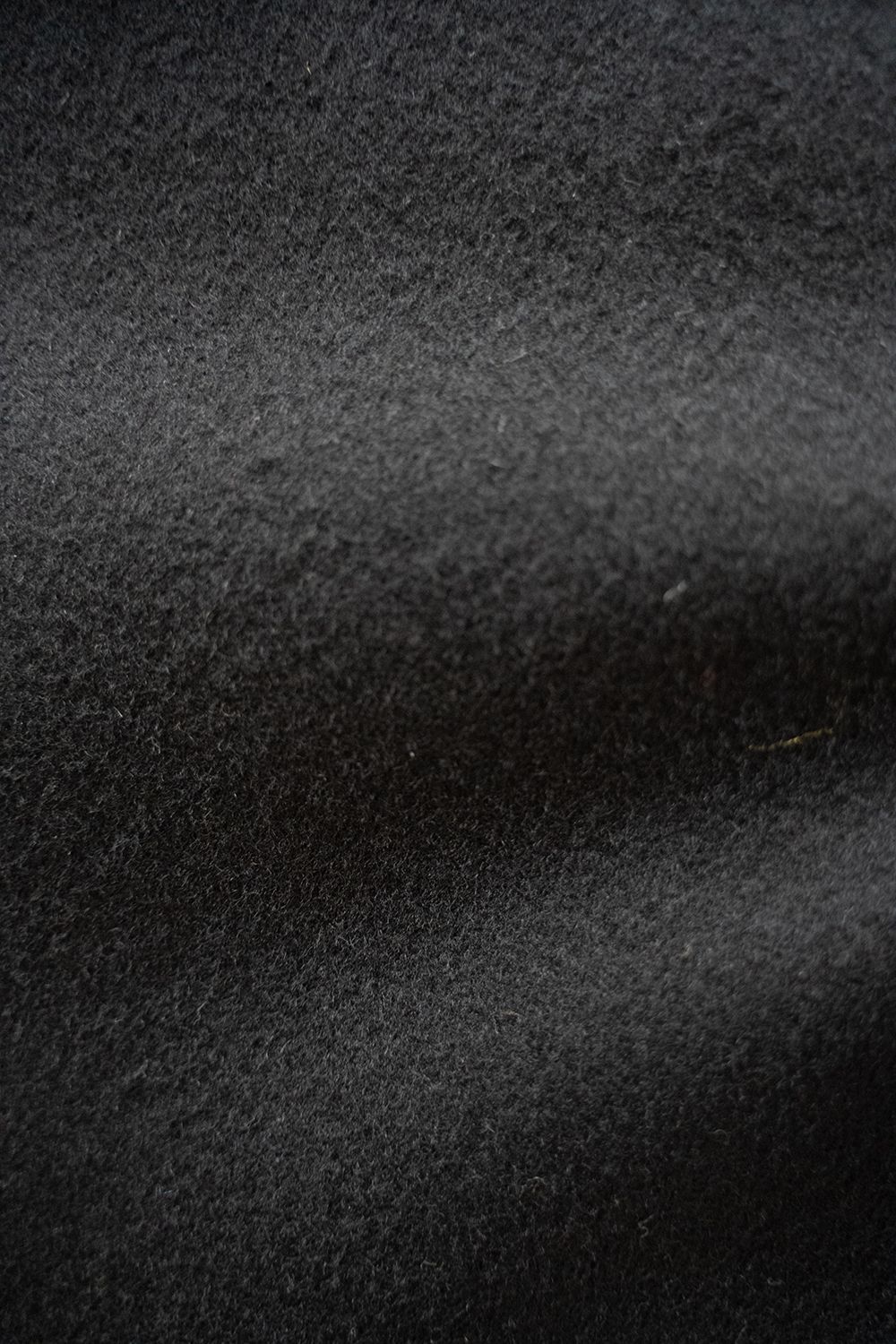【ラスト1点】【22AW】ラムウールローデンクロスコート(BLACK)