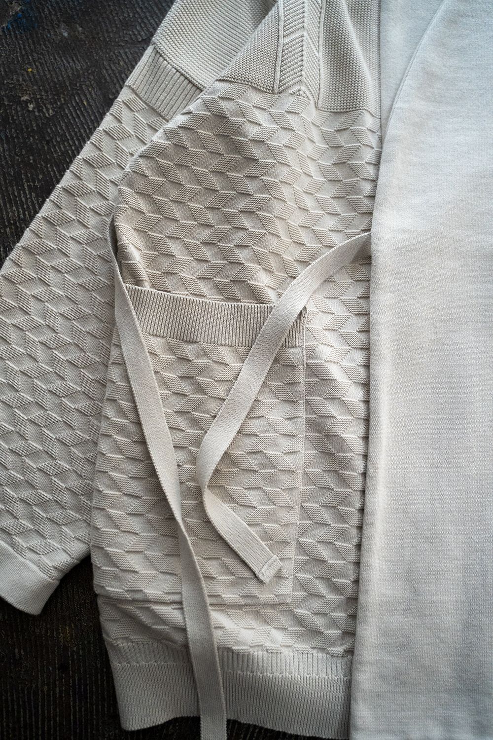 YASHIKI - 【ラスト1点】【22SS】Namiaya Samue Jacket(PEARL GRAY