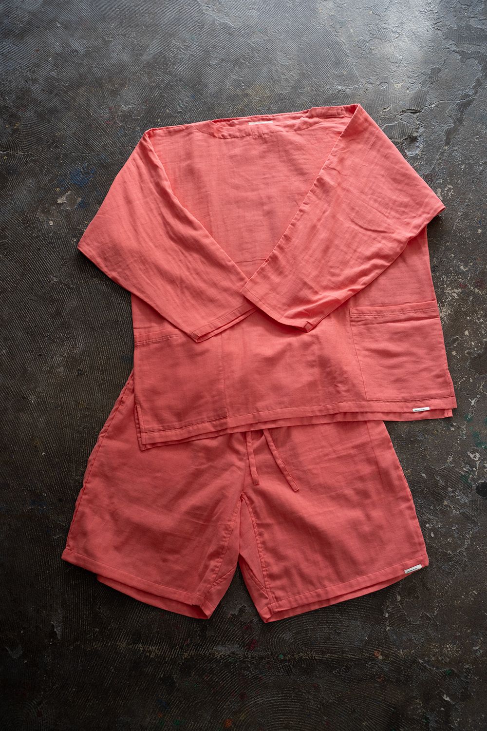 【ラスト1点】【23SS】"nice boat."pajama【セットアップ】(CORAL PINK)