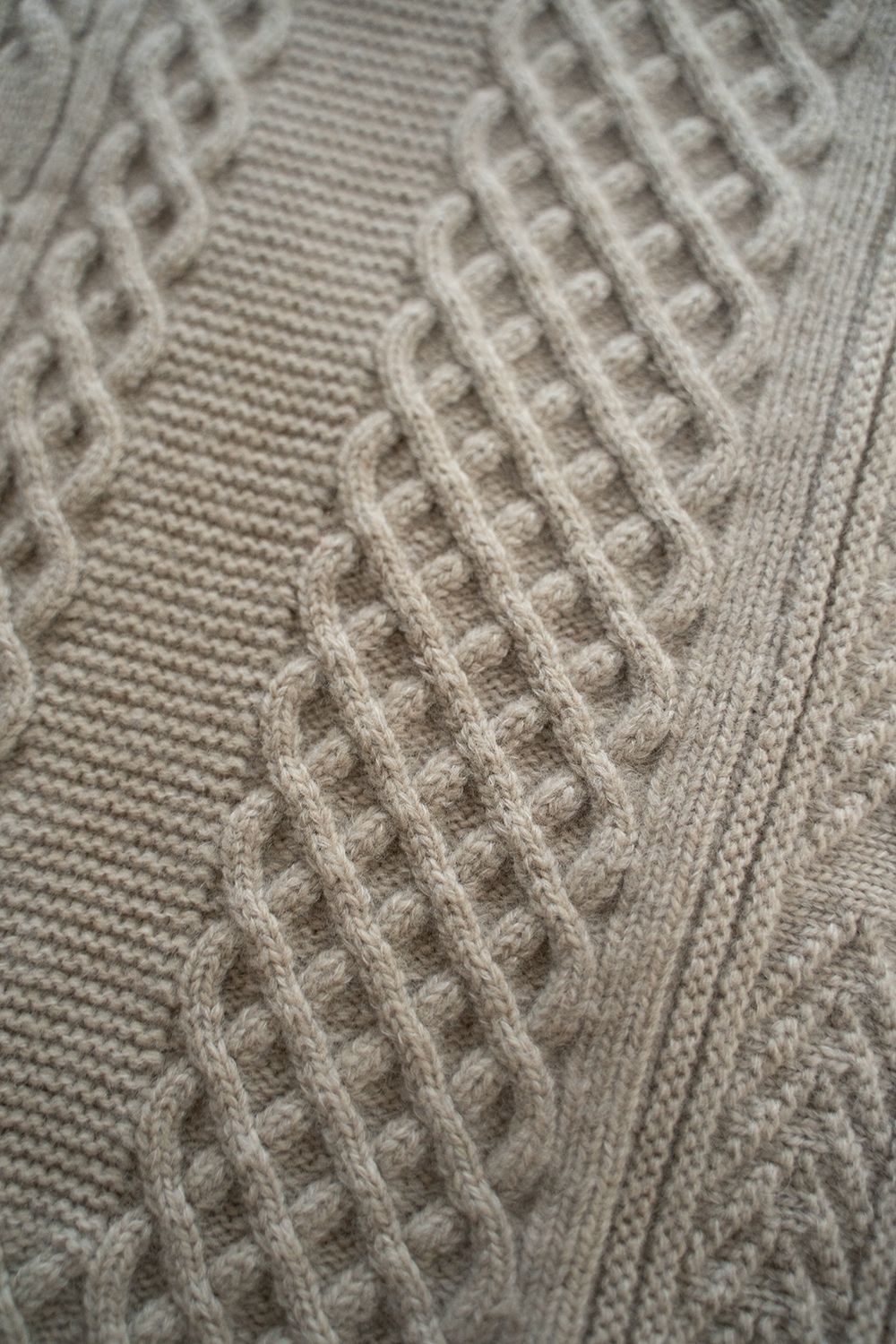 【ラスト1点】【23AW】Kobo Drivers Knit(OATMEAL)