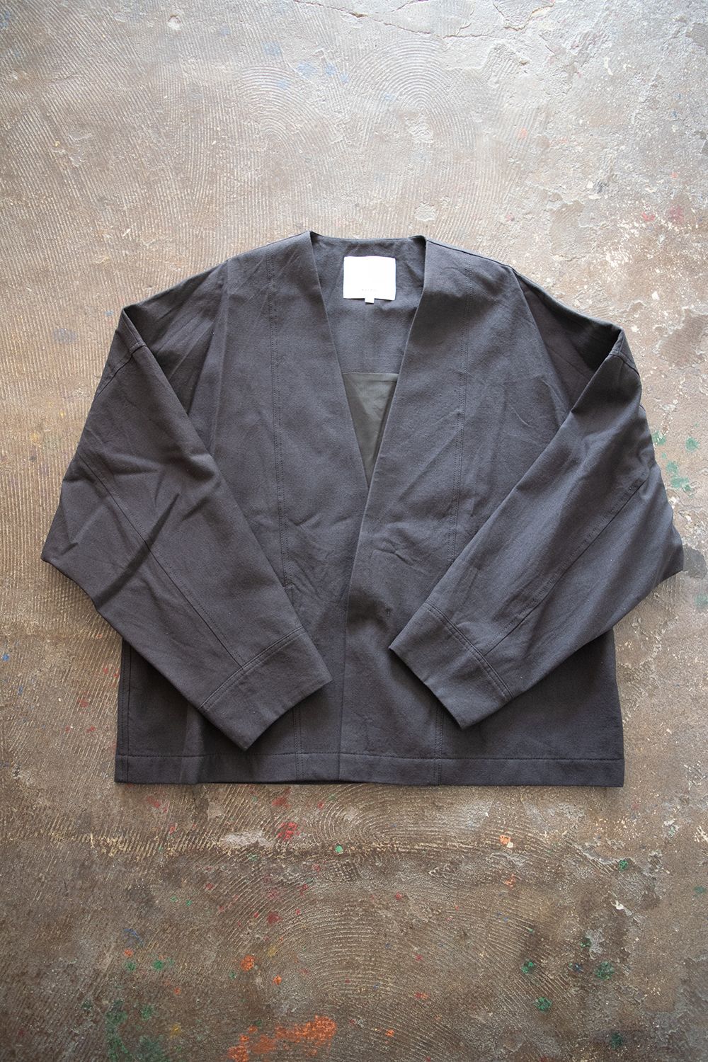 【ラスト1点】【20AW】Dolman Sleeve Jacket(CHARCOAL)