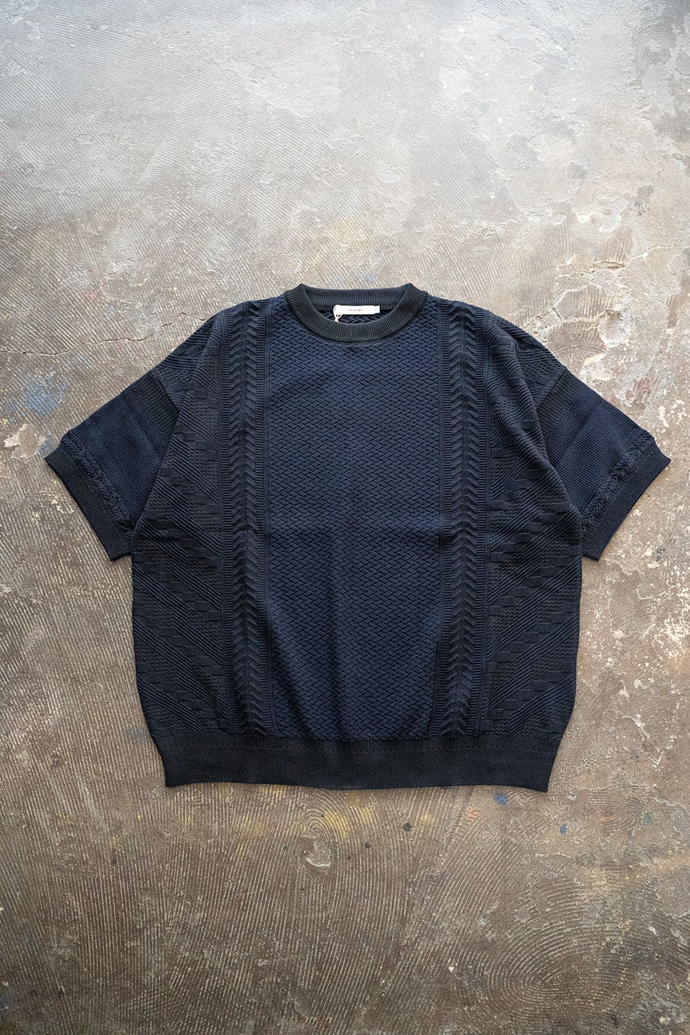 YASHIKI Seijaku Knit サイズ1 ブラック【22aw】 - ニット/セーター