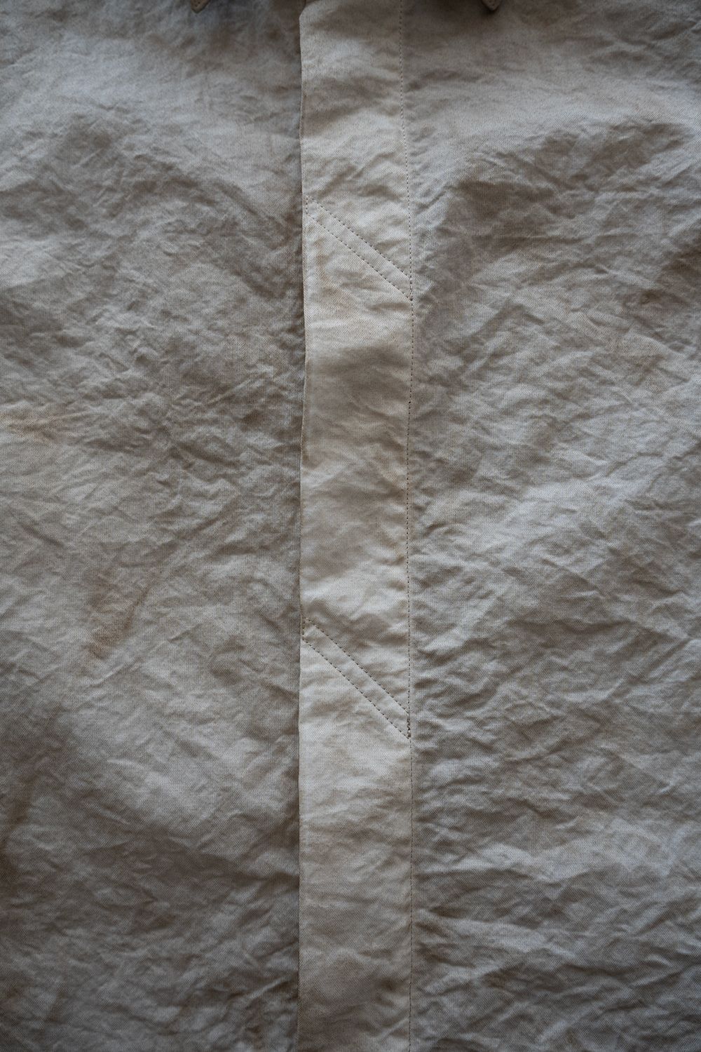 【ラスト1点】【26SS】Aurora Dyed Nylon Shirt(BEIGE)