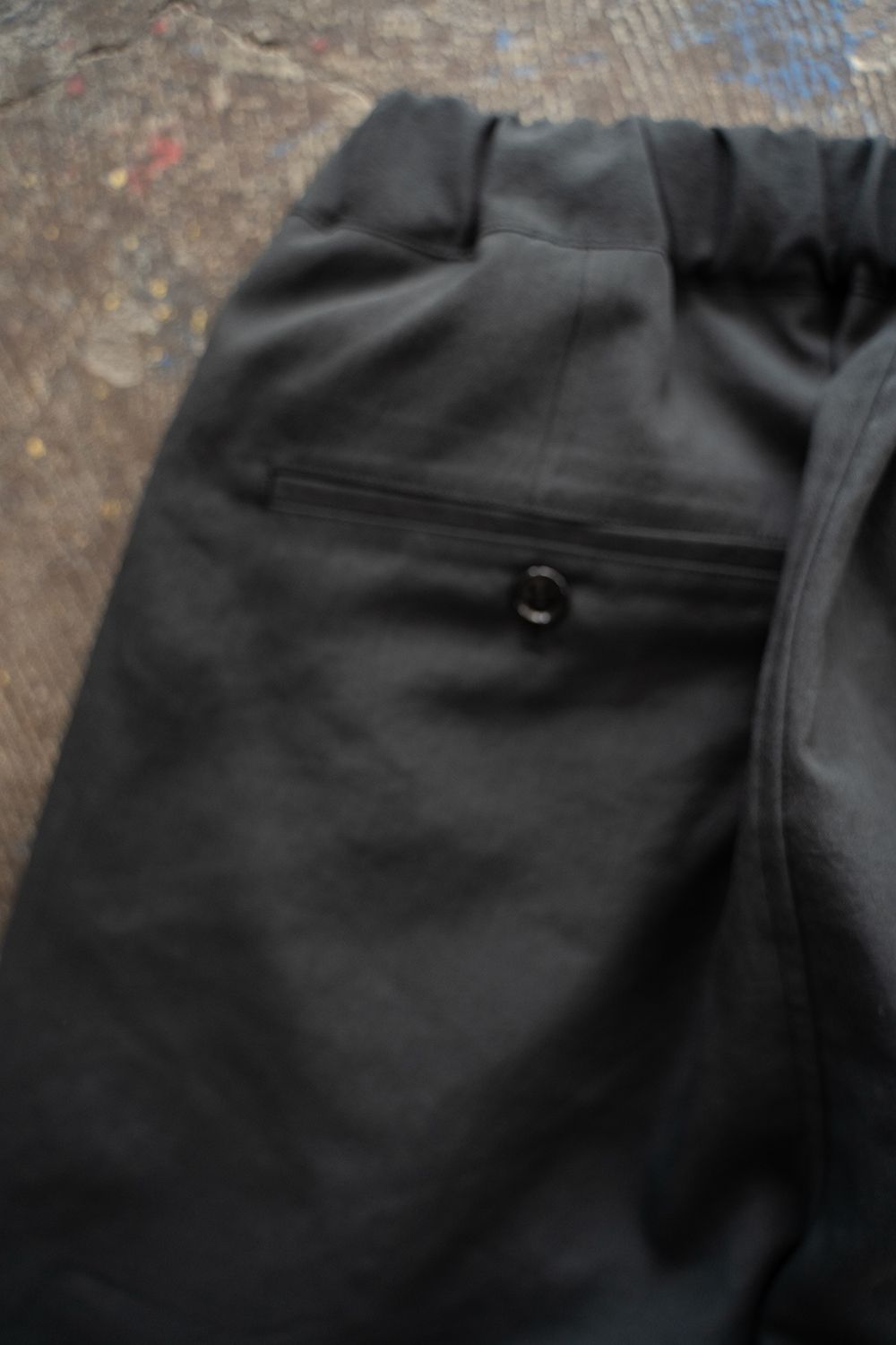 【ラスト1点】【25SS】ポリエステルオックス2タックイージースラックス(INK BLACK)