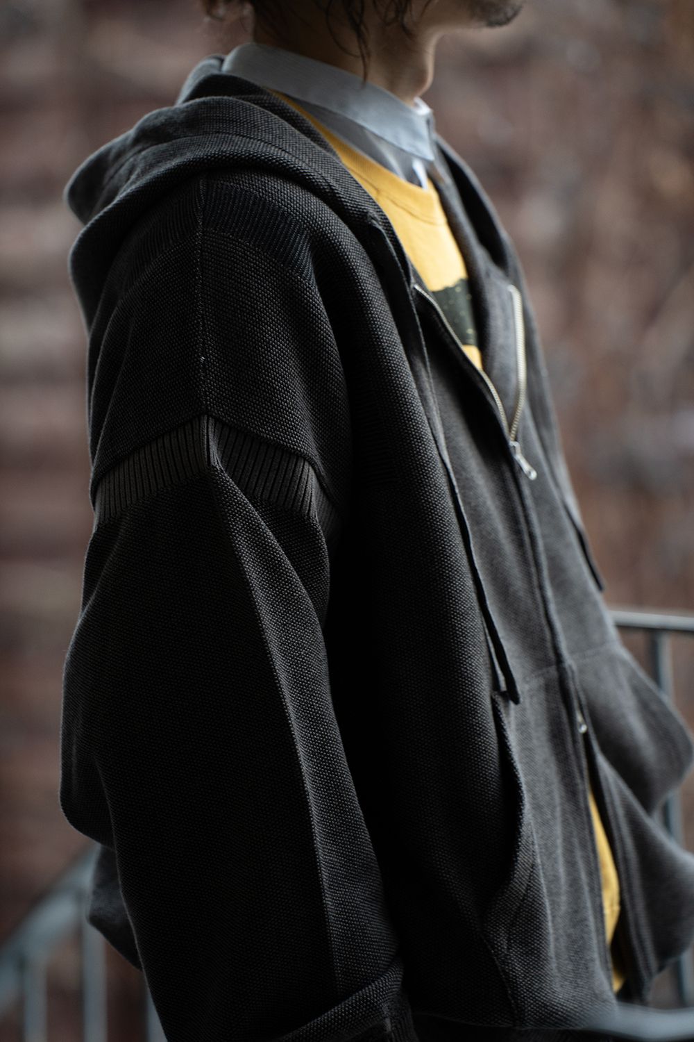 【26SS】Senshun Zip Hoodie(GREIGE)