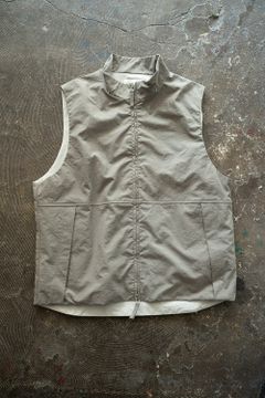 【ラスト1点】【23SS】タスランナイロンベスト(GREIGE)