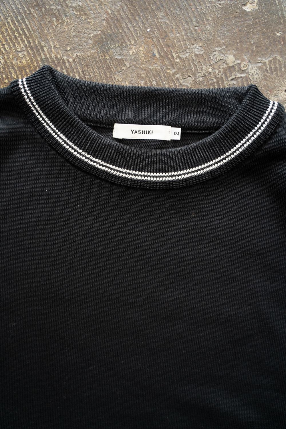 【ラスト1点】【25AW】Shimobashira Knit(BLACK)