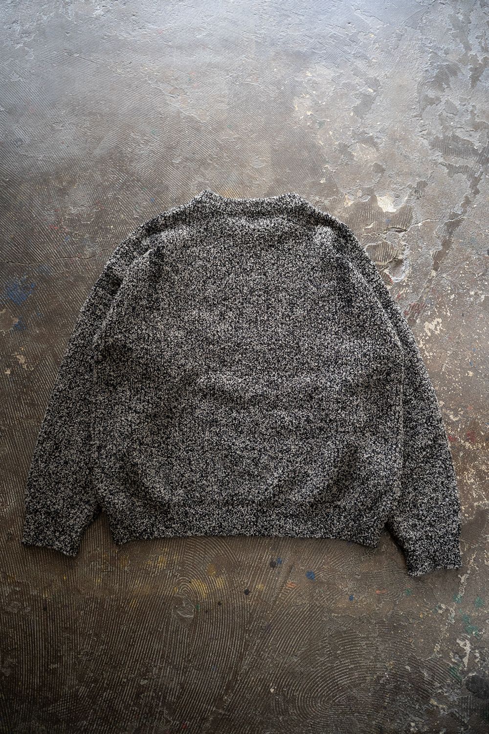【25AW】Shusetsu Boucle Knit(MIX GRAY)