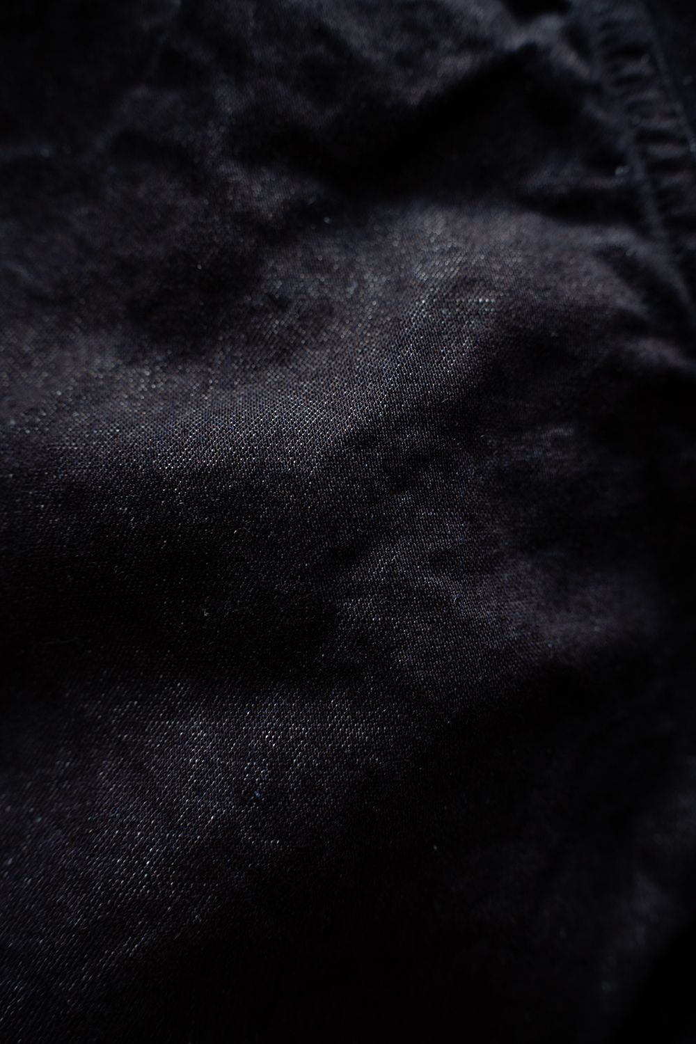 【ラスト1点】【26SS】8.5oz大麻混デニムブルゾン(DARK NAVY)