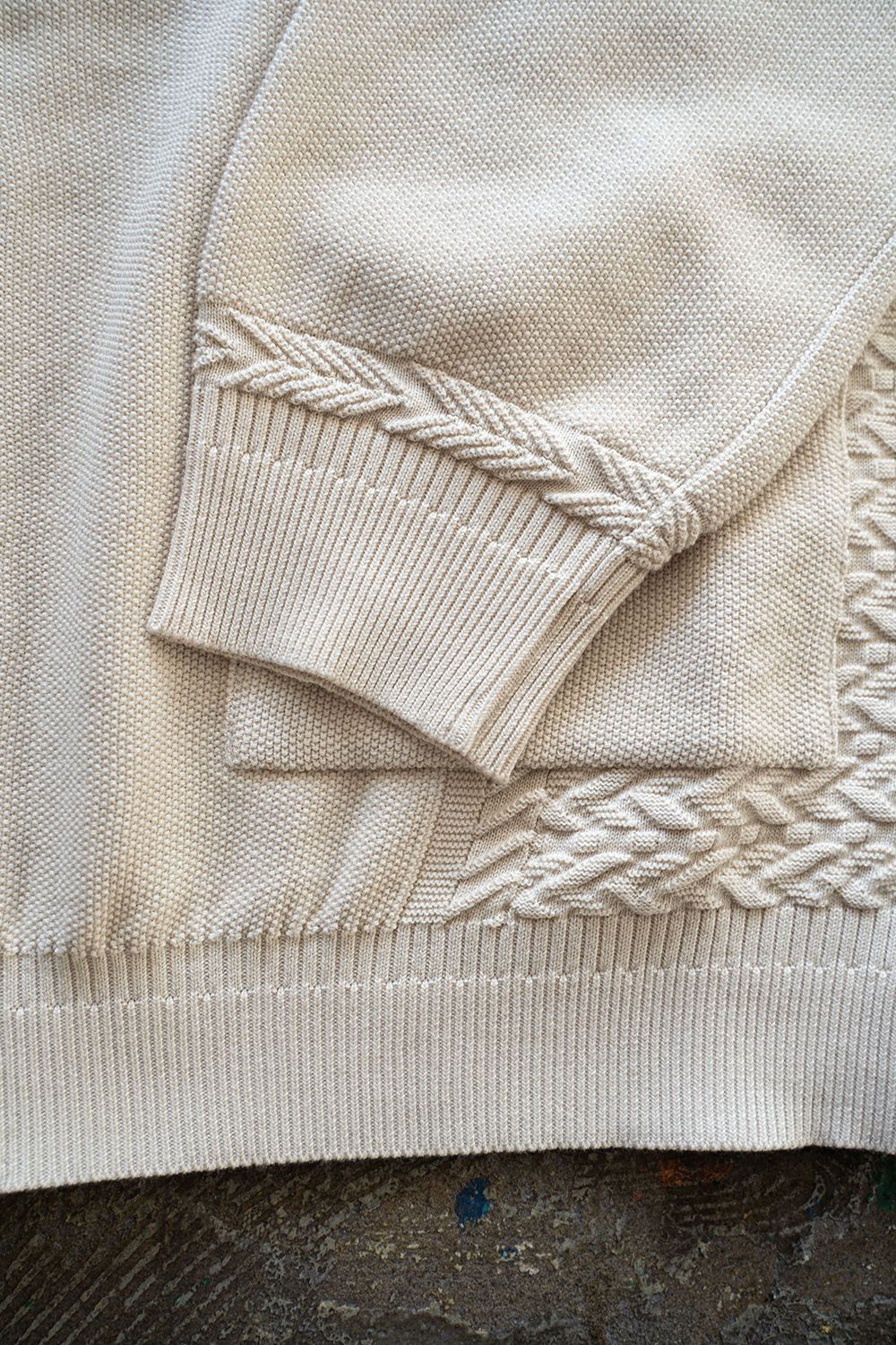 YASHIKI - 【23SS】Hanaikada Cardigan(IVORY) | Salty